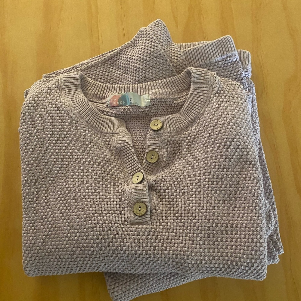 Free People FP BEACH Hailee Set | Lilac | XS